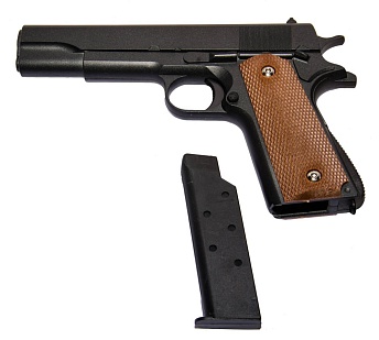 Galaxy Пистолет Colt M1911 A1 с кобурой, спринг (g13+)
