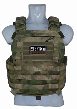 детальное фото Плитоносец Strike под плиты Гранит 3 размера, кордура 1050D, A-TACS Camo интернет-магазин "Планета страйкбола"
