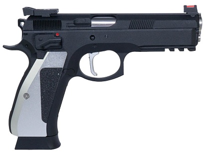 Пистолет KJW CZ SP-01 ACCU GBB, greengas (sp-01-accu)
