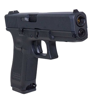 WE Пистолет Glock 17 Gen. 5, грингаз (WE-G001VB-BK)