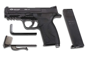 Gletcher Модель пистолета Smith&Wesson MP, металл, пневматический