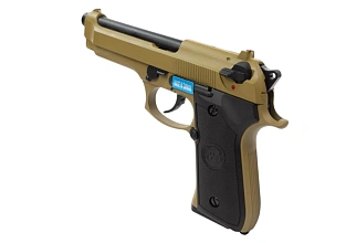 Пистолет WE Beretta M92FS greengas tan(gp301t)
