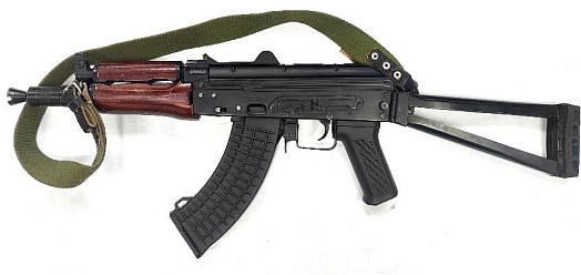 Автомат Cyma АКС-74У, 118 м/с, тюнинг, ремень (cm045a) (Б/У)