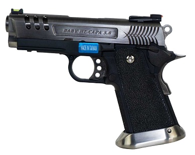 фото детально пистолет we hi-capa 3.8 silver deinonychus (we-h008wet-3) интернет-магазин "Планета страйкбола"