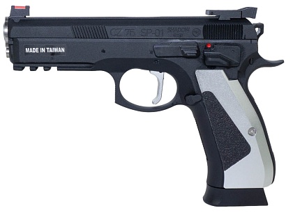 фото детально пистолет kjw cz sp-01 accu gbb, greengas (sp-01-accu) интернет-магазин "Планета страйкбола"