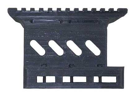 Боковая база Strike DT-1 АК планка picatinny на ласточкин хвост, пластик