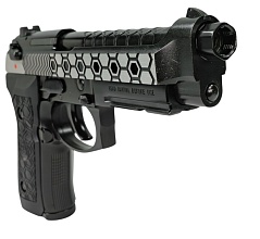Пистолет WE M92-Hex Cut-2Tone-w/rail-AUTO (we-m014-2t)