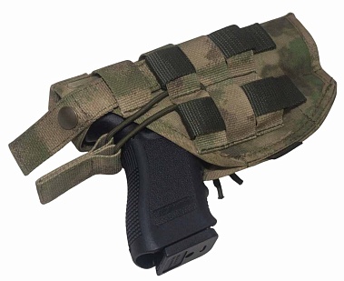 Кобура для пистолета Strike левая, A-TACS Camo кордура