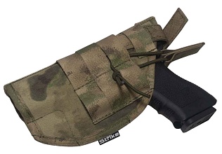 Кобура для пистолета Strike левая, A-TACS Camo кордура