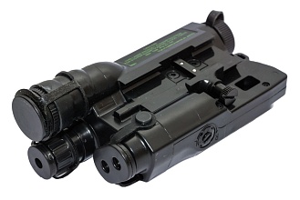 Кейс под аккумулятор AN/PEQ-16 Kingrin черный (ex1402bk)