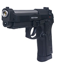 KJW Пистолет Beretta M9 IA, CO2, хром (ia.co2 cp314)