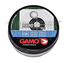пули для пневматики gamo round 4.5мм 250шт
