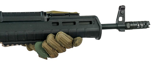 Рукоятка - упор на цевье Strike Zub, Олива, 3D печать пластик