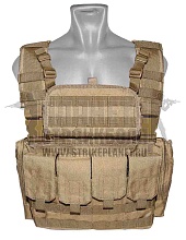 детальное фото Wartech Нагрудник MK3 coyote (tv-104-cb) интернет-магазин "Планета страйкбола"