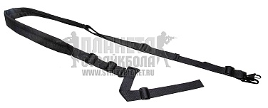 детальное фото Ремень двухточечный Wartech Викинг-2 черный (ts-111-bk) интернет-магазин "Планета страйкбола"