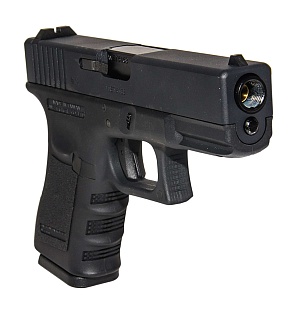 WE Пистолет Glock 19 gen.3, greengas (we-g003a-bk)