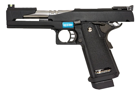 Пистолет WE Hi-Capa 5.1 Dragon A-версия автоматический огонь, greengas (we-h005ata)