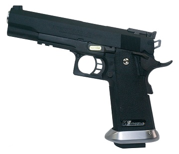 фото детально we пистолет colt hi capa 5.1, model r-1, greengas we-h001 интернет-магазин "Планета страйкбола"