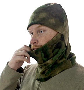 Балаклава Strike, флис 280, A-TACS FG Camo
