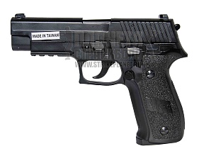 фото детально kj works пистолет sig-sauer p226, greengas (kp-01) интернет-магазин "Планета страйкбола"