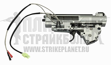 фото Гирбокс V3 ZCairsoft QD 8мм с быстрой сменой пружины (a-14) интернет-магазин "Планета страйкбола"
