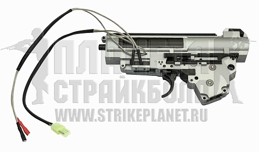 фото Гирбокс V3 ZCairsoft QD 8мм с быстрой сменой пружины (a-14) интернет-магазин "Планета страйкбола"