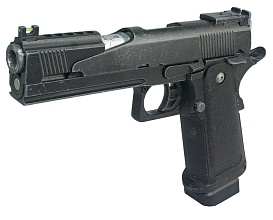 Пистолет WE Colt Hi-capa 5.1 CO2, травит, проблемная стрельба (Б/У)