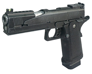 Пистолет WE Colt Hi-capa 5.1 CO2, травит, проблемная стрельба (Б/У)