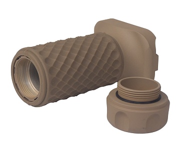 Рукоятка на цевье Big Dragon короткая KeyMod GolfBall, tan (bd9000a)