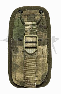 детальное фото Подсумок под рацию ССО ПРС molle A-TACS FG Camo (129273) интернет-магазин "Планета страйкбола"