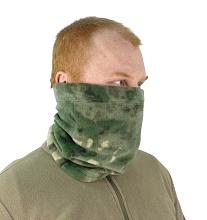 Баф Strike с утяжкой, укороченный, флис 220, A-TACS Camo