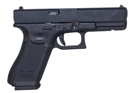 WE Пистолет Glock 17 Gen. 5, грингаз (WE-G001VB-BK)