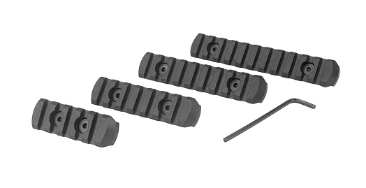 фото Набор 4 планки M-LOK, нейлон интернет-магазин "Планета страйкбола"