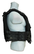 Плитоносец Emerson LVAC ASSAULT черный (EM7404BK)
