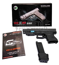 WE Пистолет Glock 33 Gen. 3, greengas (gp624)
