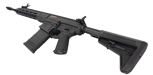 Cyma Винтовка Barrett REC10 Platinum version, Mosfet, 16", без акб и зу (rec.001 bk)