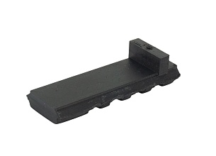 Планка picatinny Strike на целик пистолета Glock, пластик