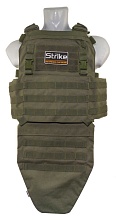 Защита паха / напашник Strike, олива кордура, mod1