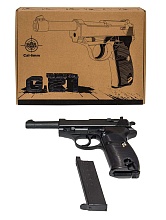 Пистолет Galaxy Walther P38, спринг (g21)
