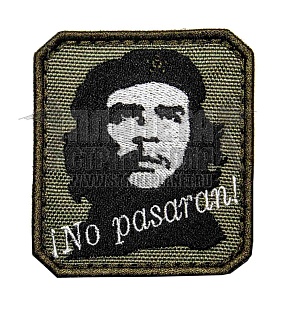 детальное фото Нашивка Zlo "Че Гевара. No pasaran" интернет-магазин "Планета страйкбола"