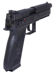 KJW Пистолет CZ P-09 с резьбой под глушитель, greengas (p-09 tbc)