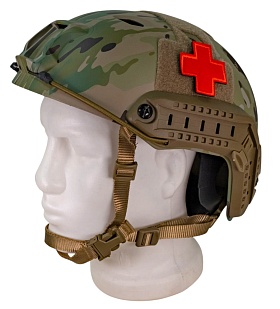 Нашивка Strike "Красный крест медика без фона" 5см