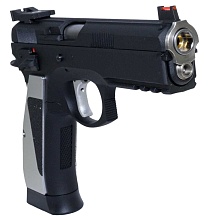 Пистолет KJW CZ SP-01 ACCU GBB, greengas (sp-01-accu)