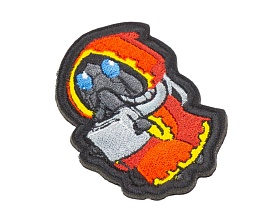 Нашивка Strike Warhammer 40000. Cuteptus Mechanicus / Techpriest (Техножрец) с тостером