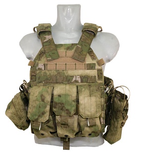 детальное фото Плитоносец EMERSON LBT 6094A, A-TACS FG Camo (EM7440G FG) с подсумками интернет-магазин "Планета страйкбола"