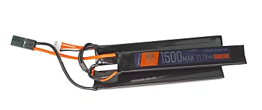 детальное фото для раздела Аккумулятор BlueMax LiPo 11.1В, 1500мАч, 40С, 3 лепестка интернет-магазин "Планета страйкбола»
