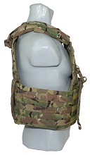 Плитоносец Strike под плиты Гранит 3 размера, кордура, мультикам