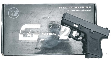 WE Пистолет Glock 27 Gen.3 (WE-G006A-BK)