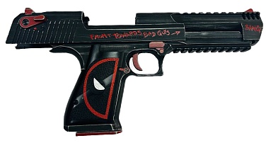 Пистолет Cybergun Desert Eagle L6 DeadPool Edition, greengas
