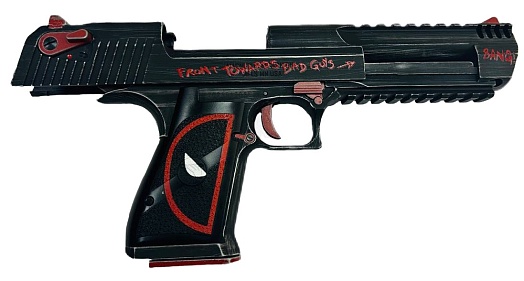 Пистолет Cybergun Desert Eagle L6 DeadPool Edition, greengas
